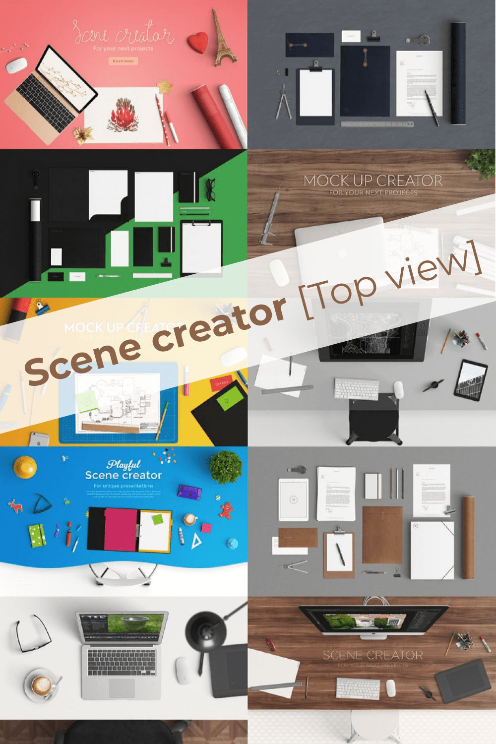 Scene creator [Top view] Pinterest.