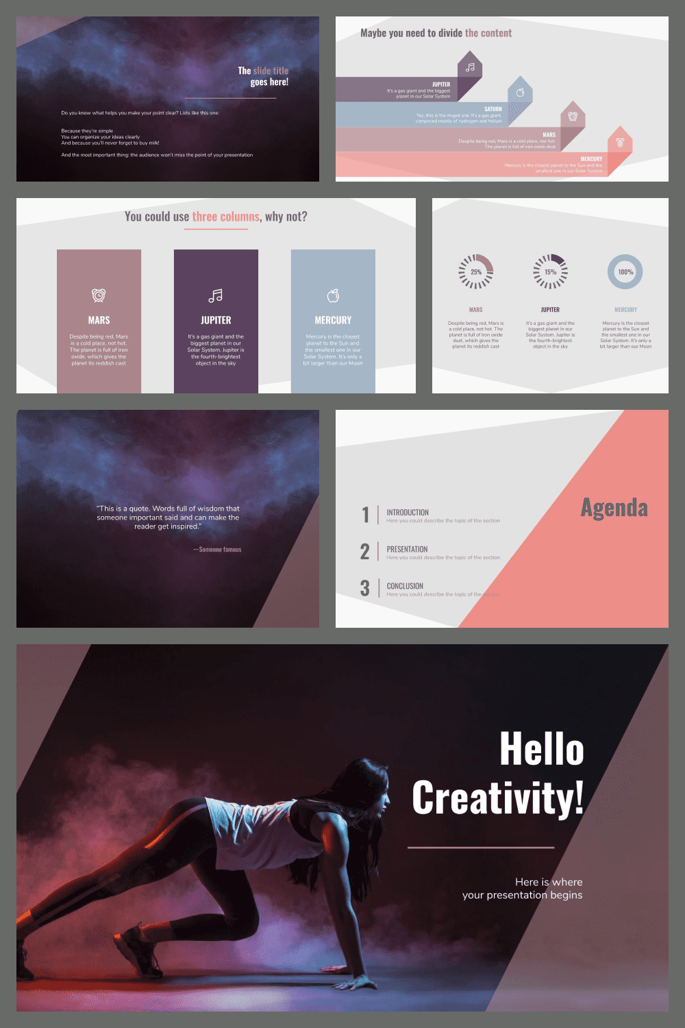 sport powerpoint template