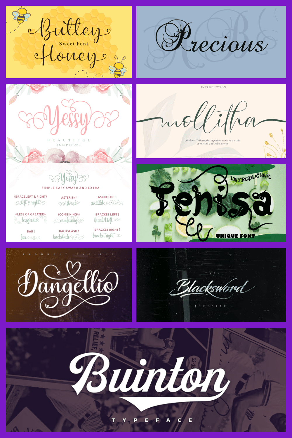 Fonts with Tails Pinterest.