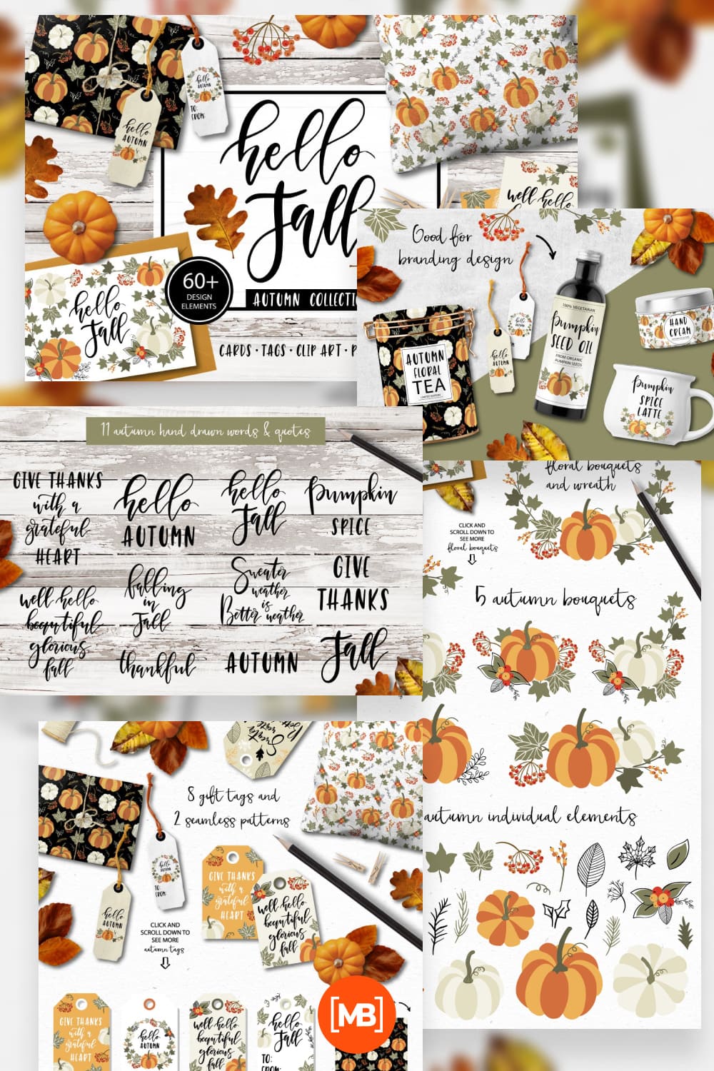 109 Autumn Fall Clip art quotes