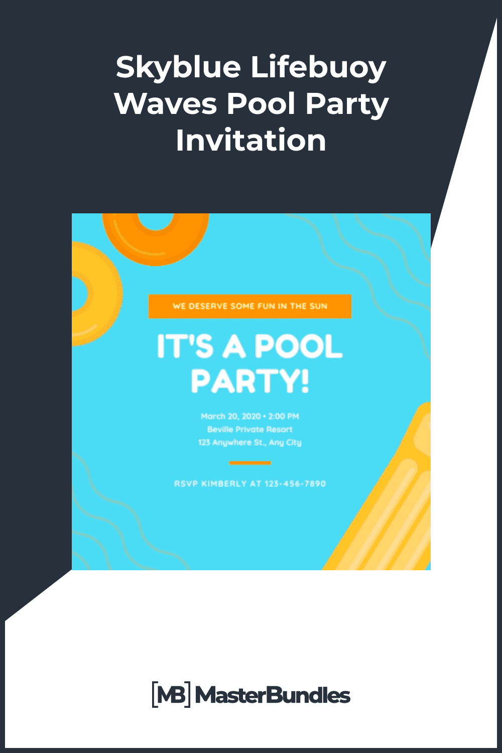 Pool party - Free birthday and party icons