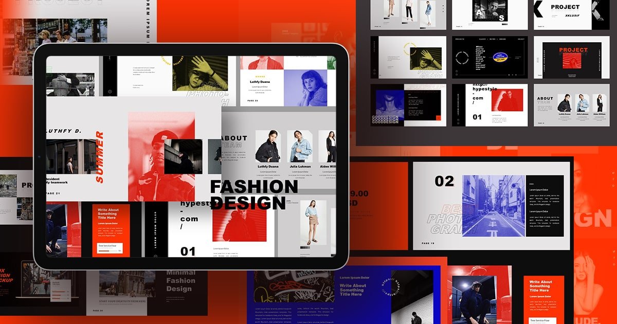 Fashion is an adaptive and mobile friendly template.