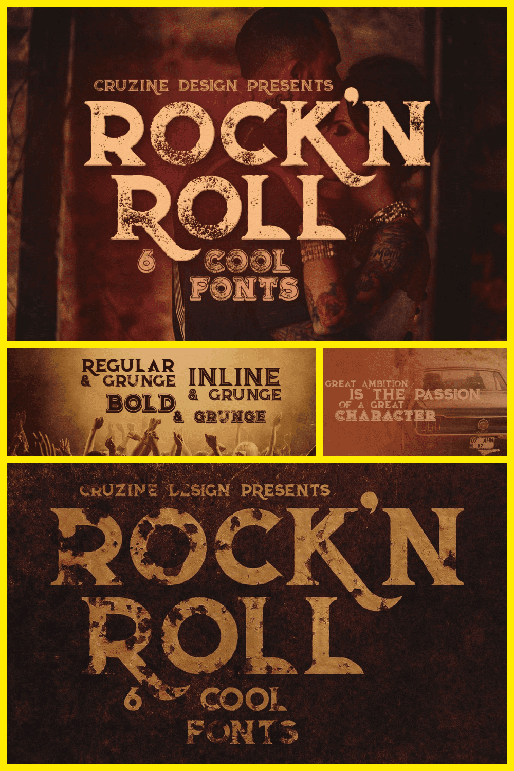 rock and roll font