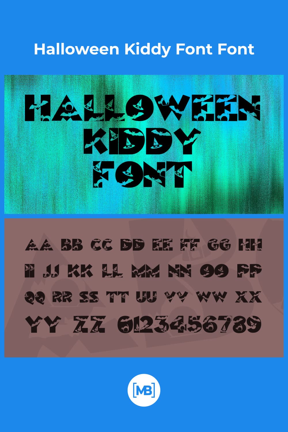 15 Halloween Kiddy Font Font