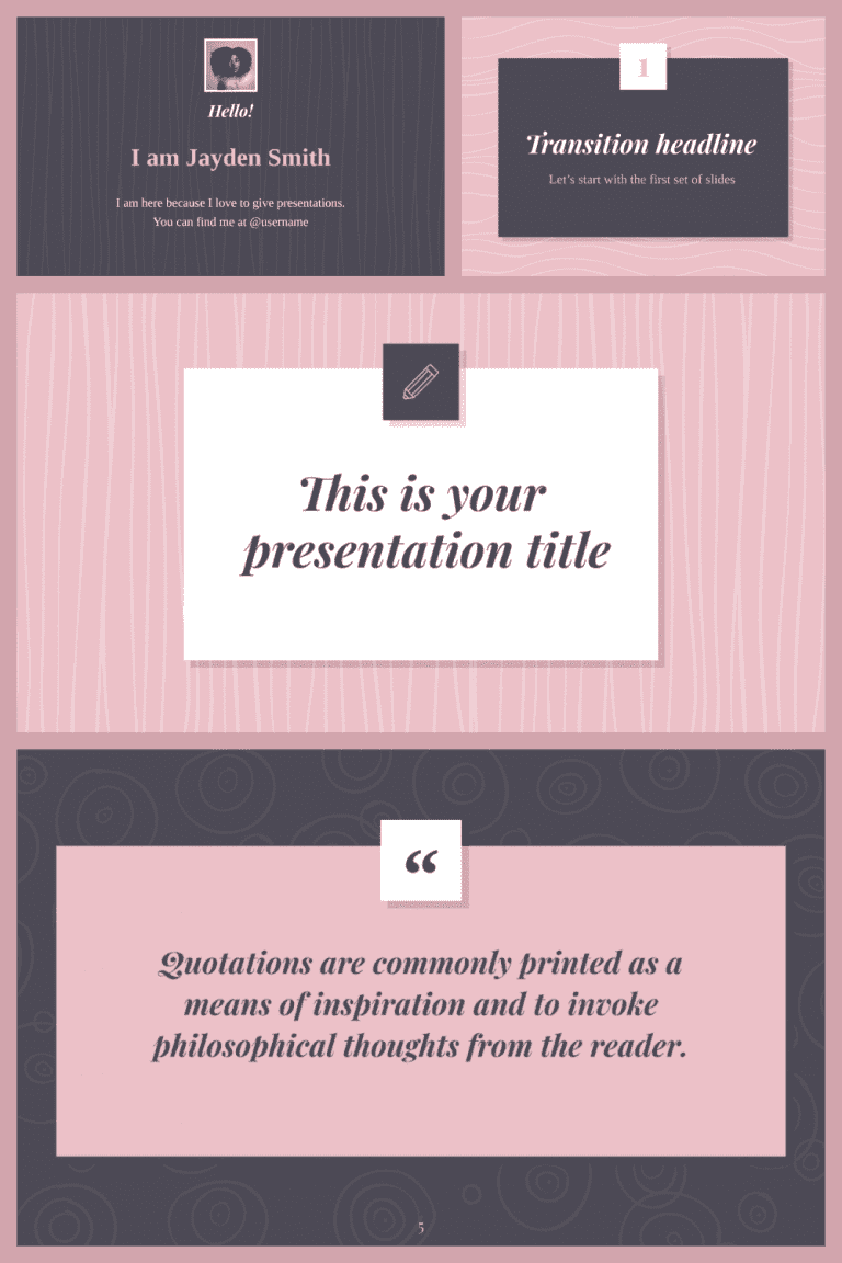 15+ Best Pink PowerPoint Templates in 2021: Free and Premium