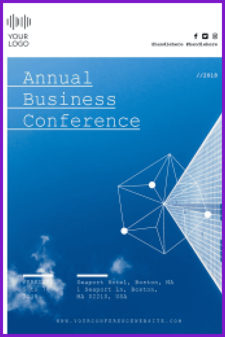 Annual business conference.