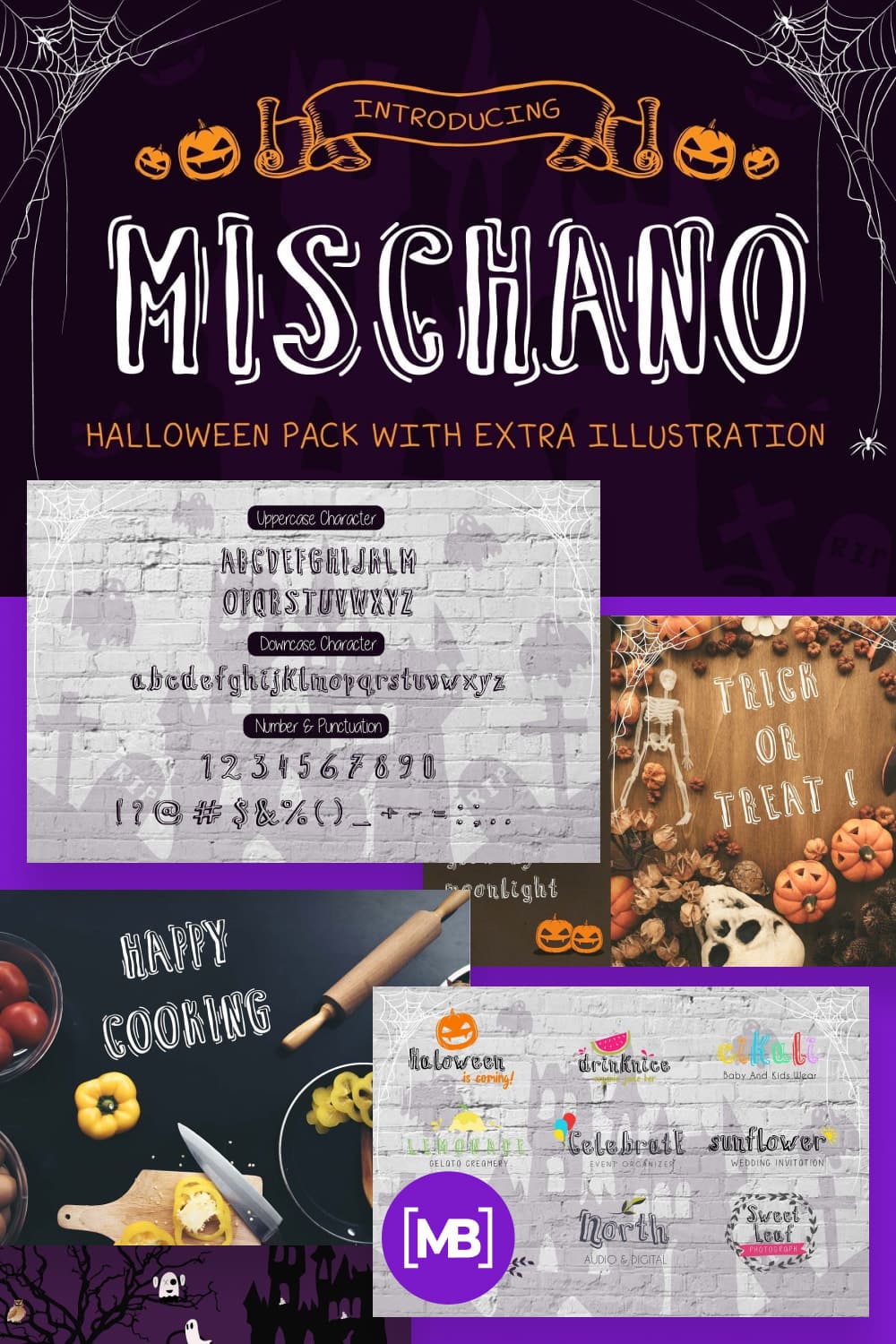 20 Mischano Halloween Pack