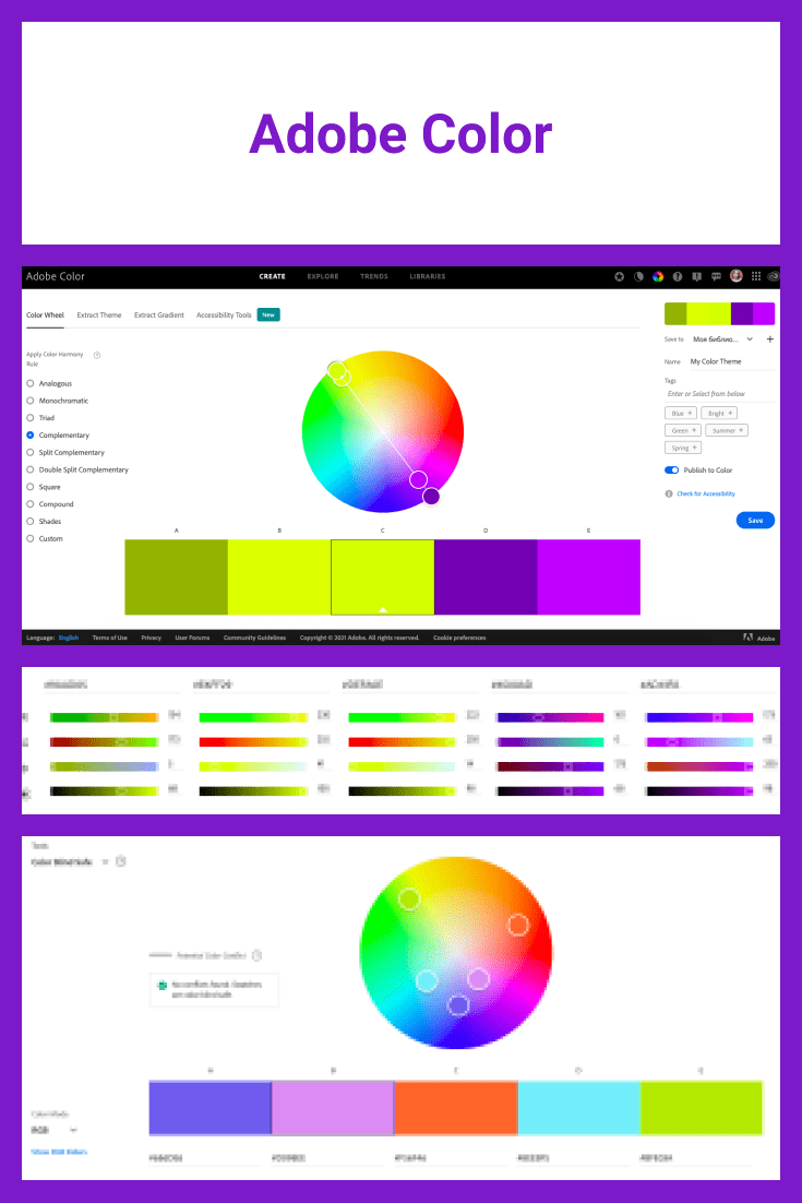 Artist's Color Wheel Poster by Johnnys Teachers Palette