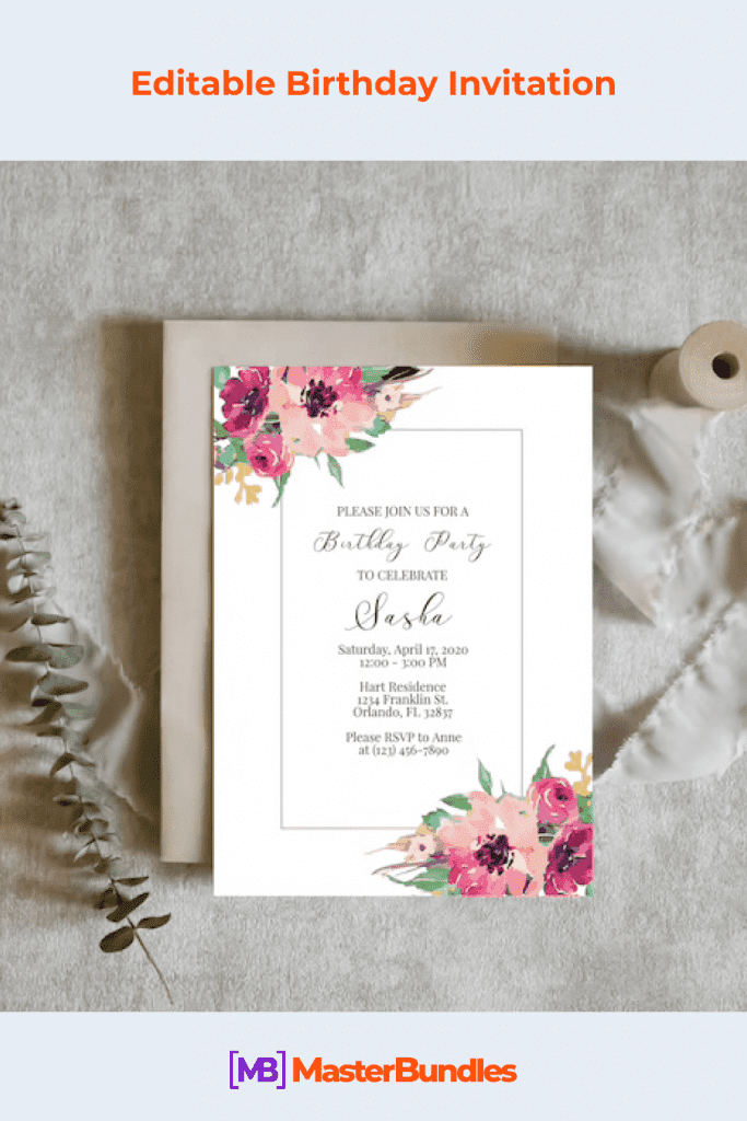 40+ Best Birthday Invitation Templates for 2021. Best Free and Premium