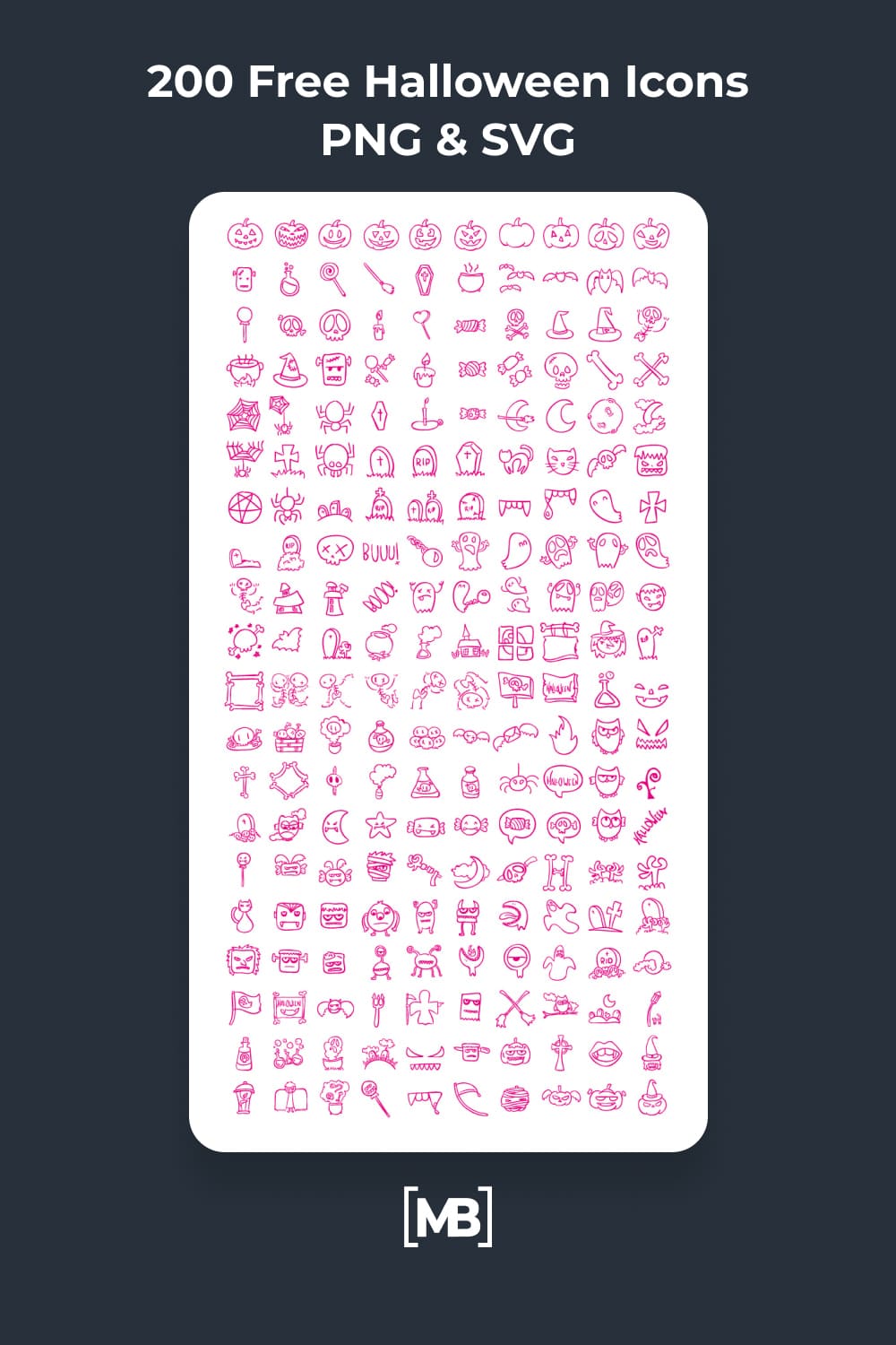 28 200 Free Halloween Icons PNG SVG.