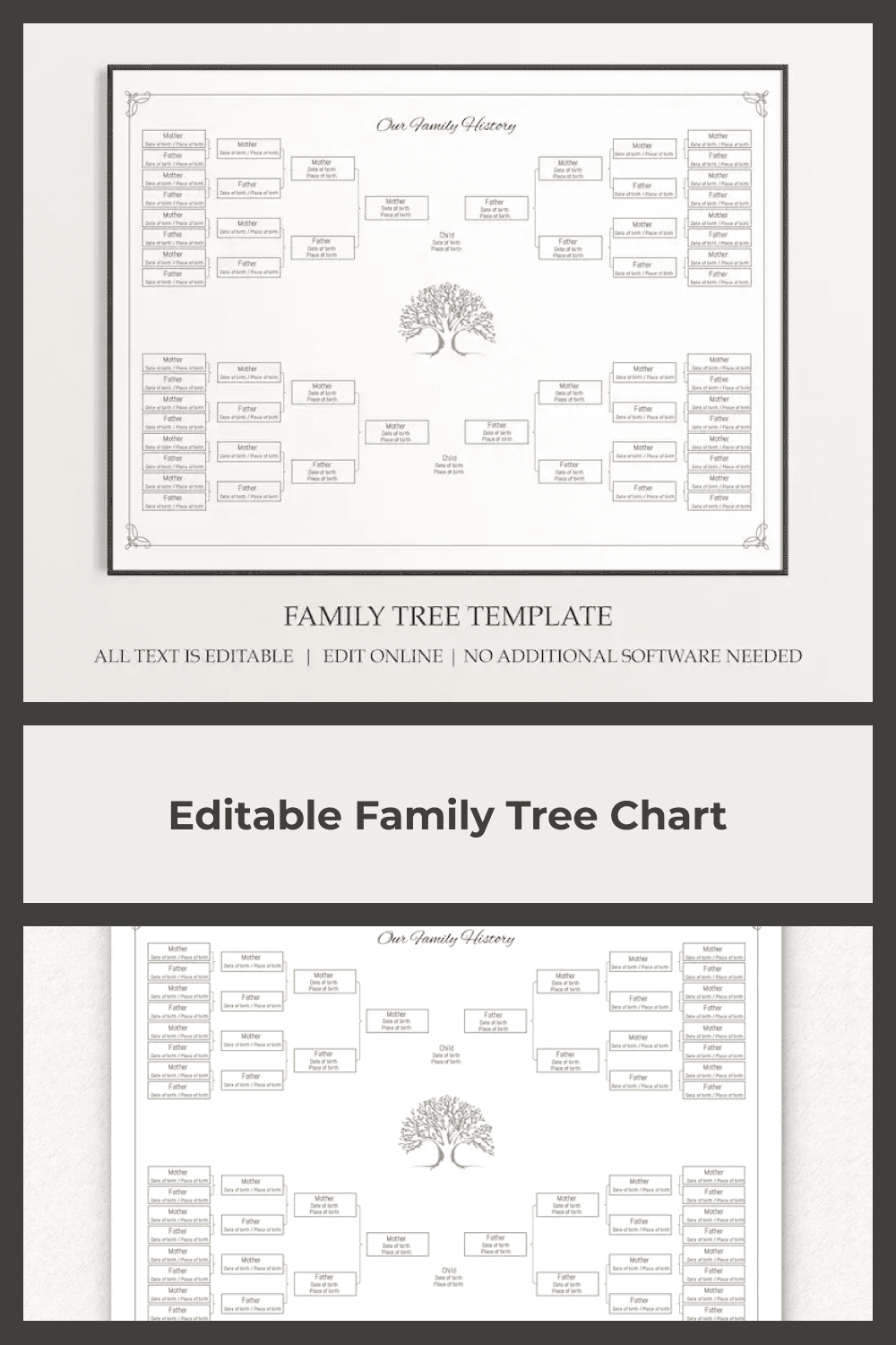 Classic family tree.