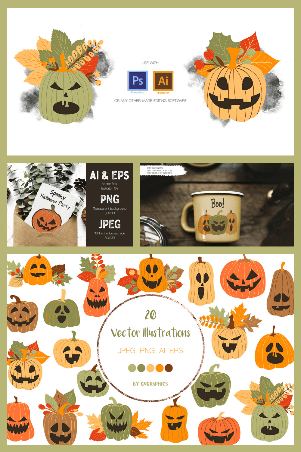 Choose the pumpkin you need in style and make your kids happy on Halloween.