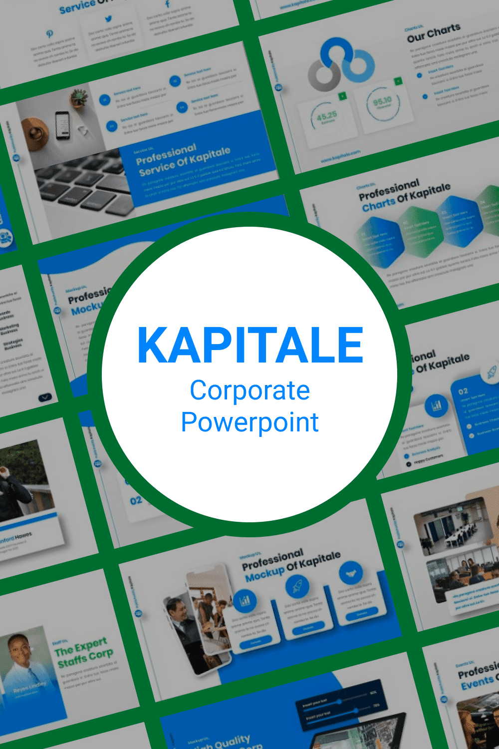 Kapitale Corporate Powerpoint Pinterest.
