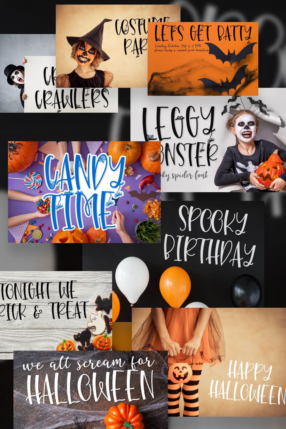 47 Leggy Monster – A Halloween Spider Font