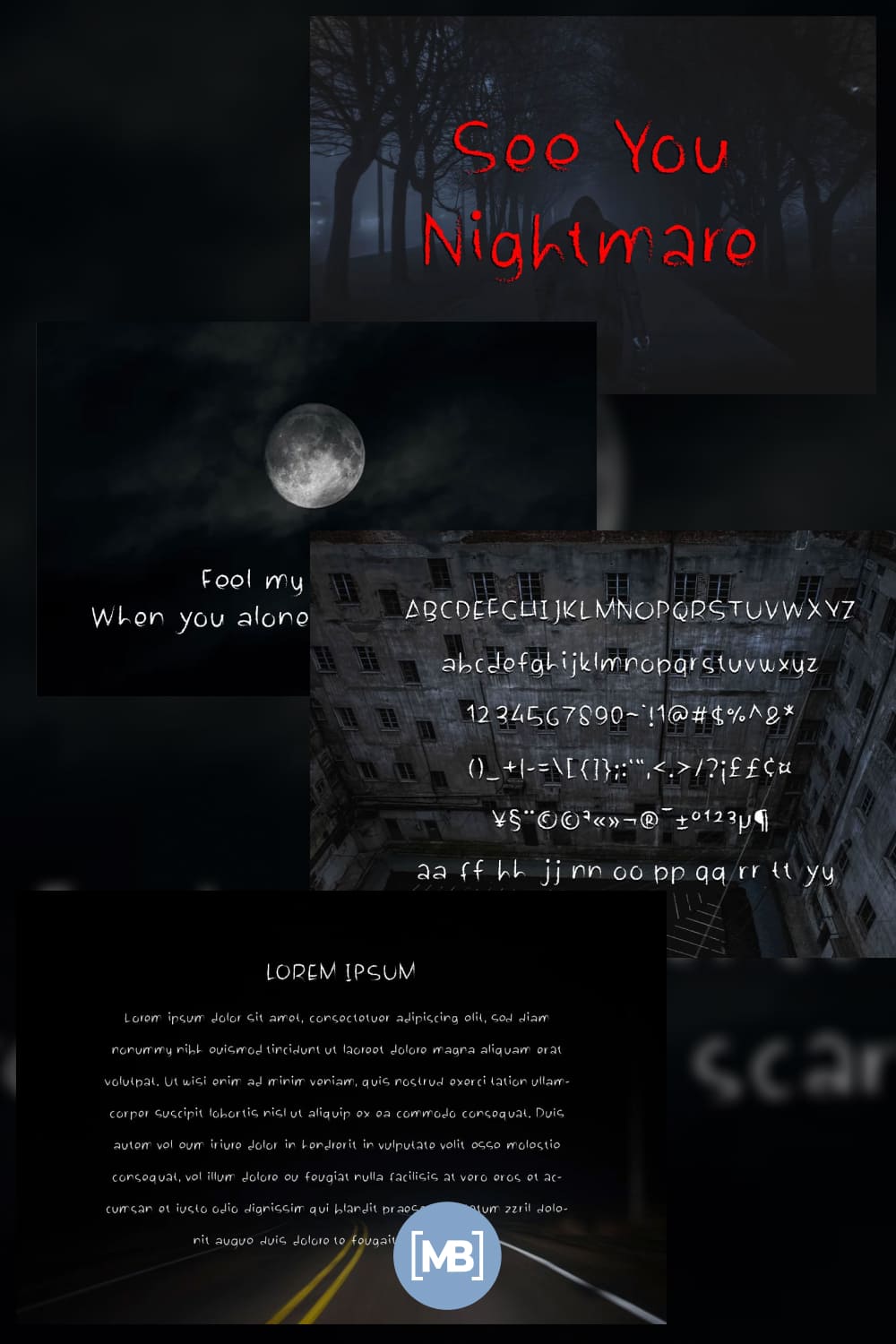 48 See You Nightmare Font