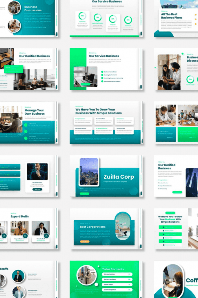 Zuilla - Corporate Google Slide Presentation – MasterBundles