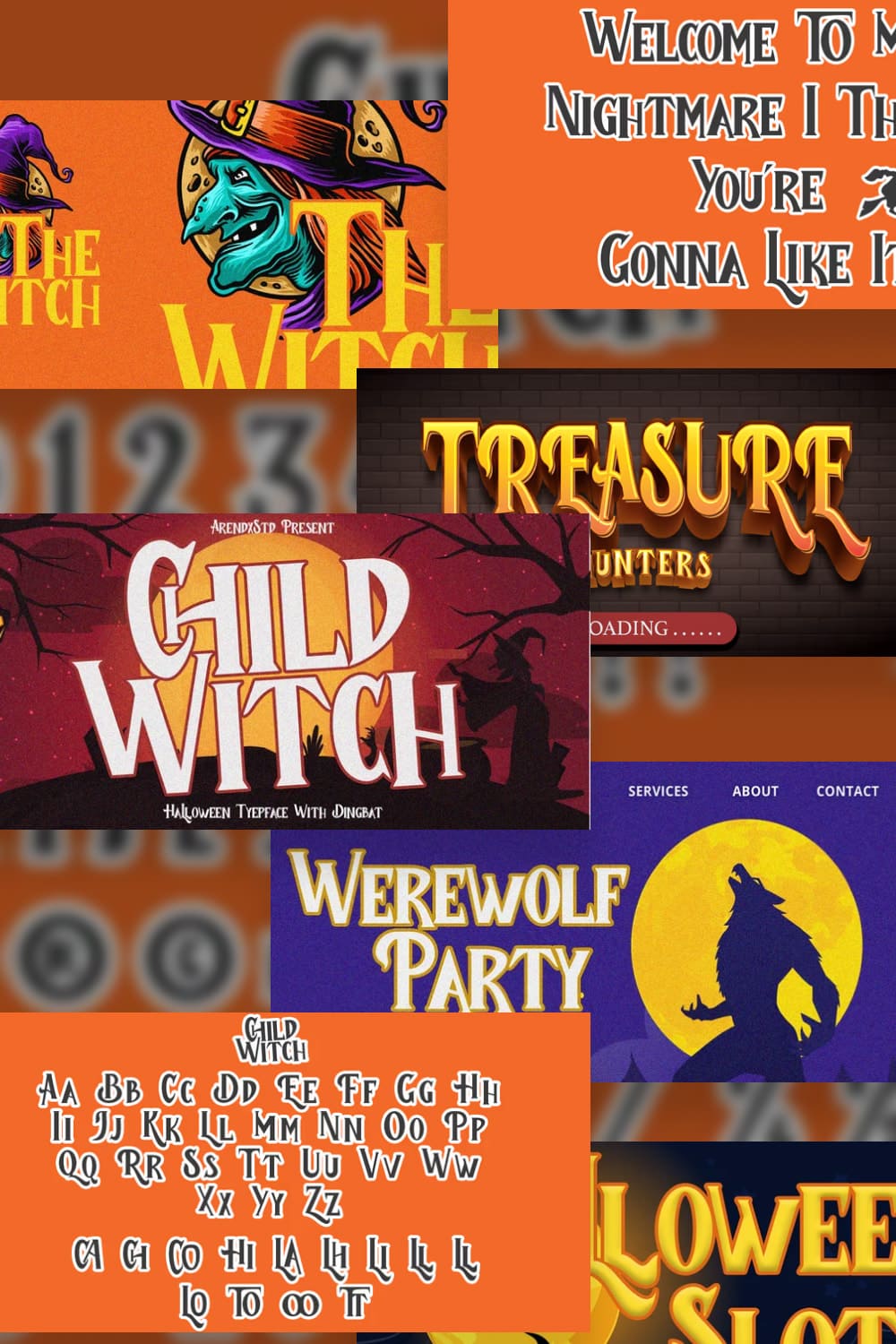 64 Child Witch Font