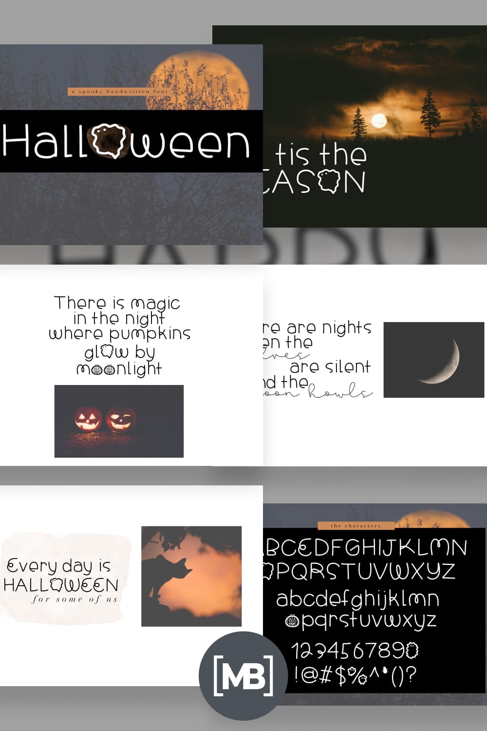 73 Halloween – A Spooky Handwritten Font