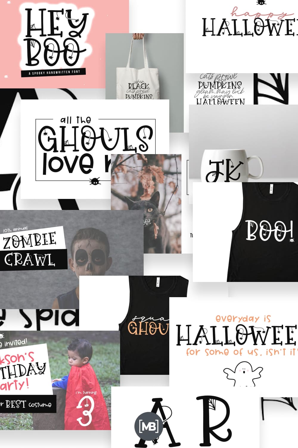 78 Hey Boo – Spooky Halloween Font