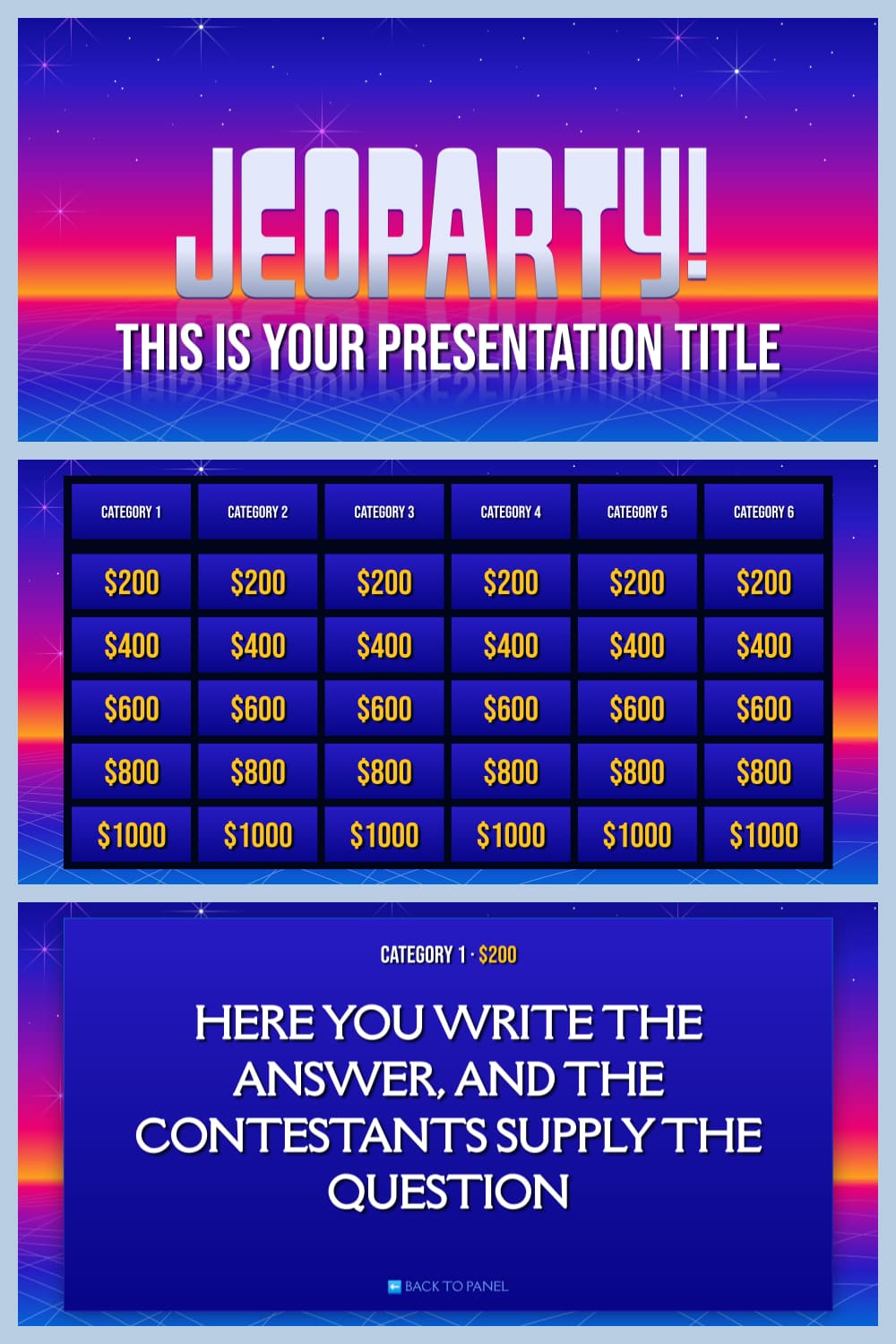 jeopardy template free powerpoint
