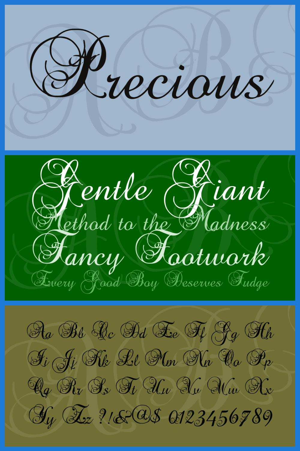 A fabulous font that would be a great choice for romantic stories.