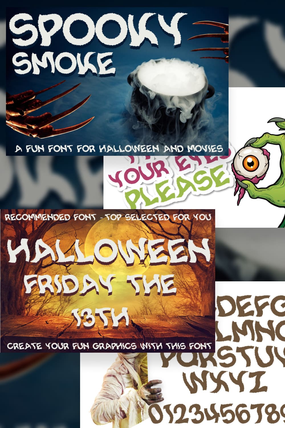 83 Spooky Smoke – Halloween Twisted Font