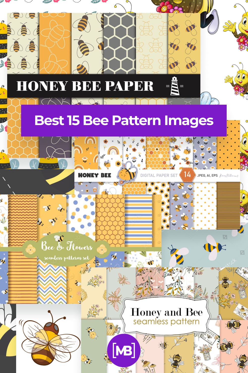 Bee Pattern Images Pinterest.