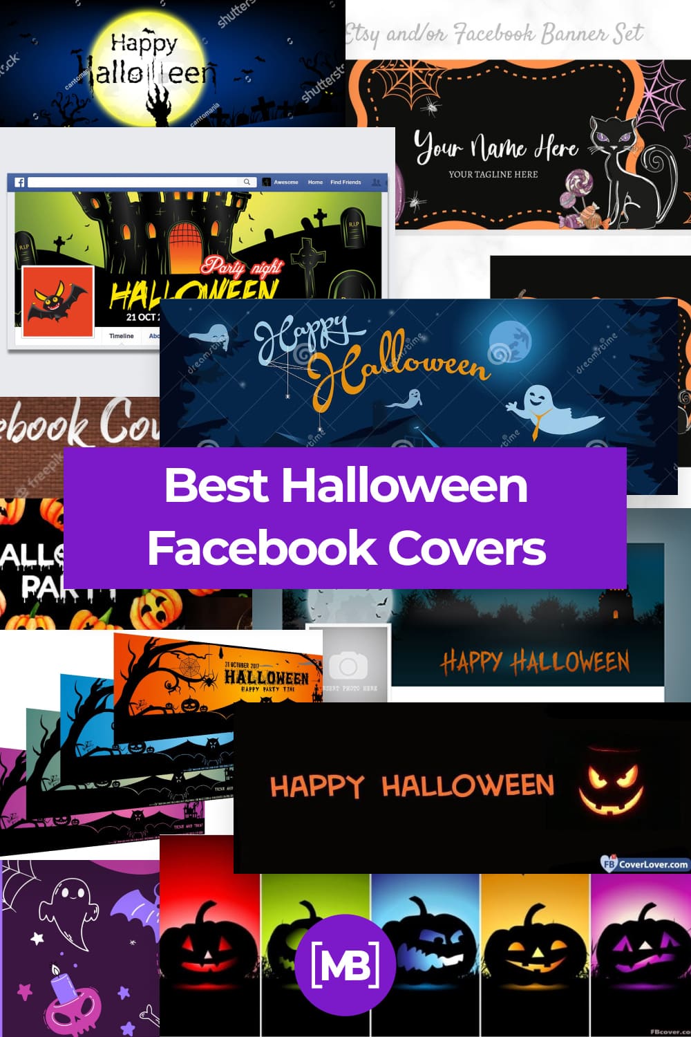 Best Halloween Facebook Covers Pinterest.