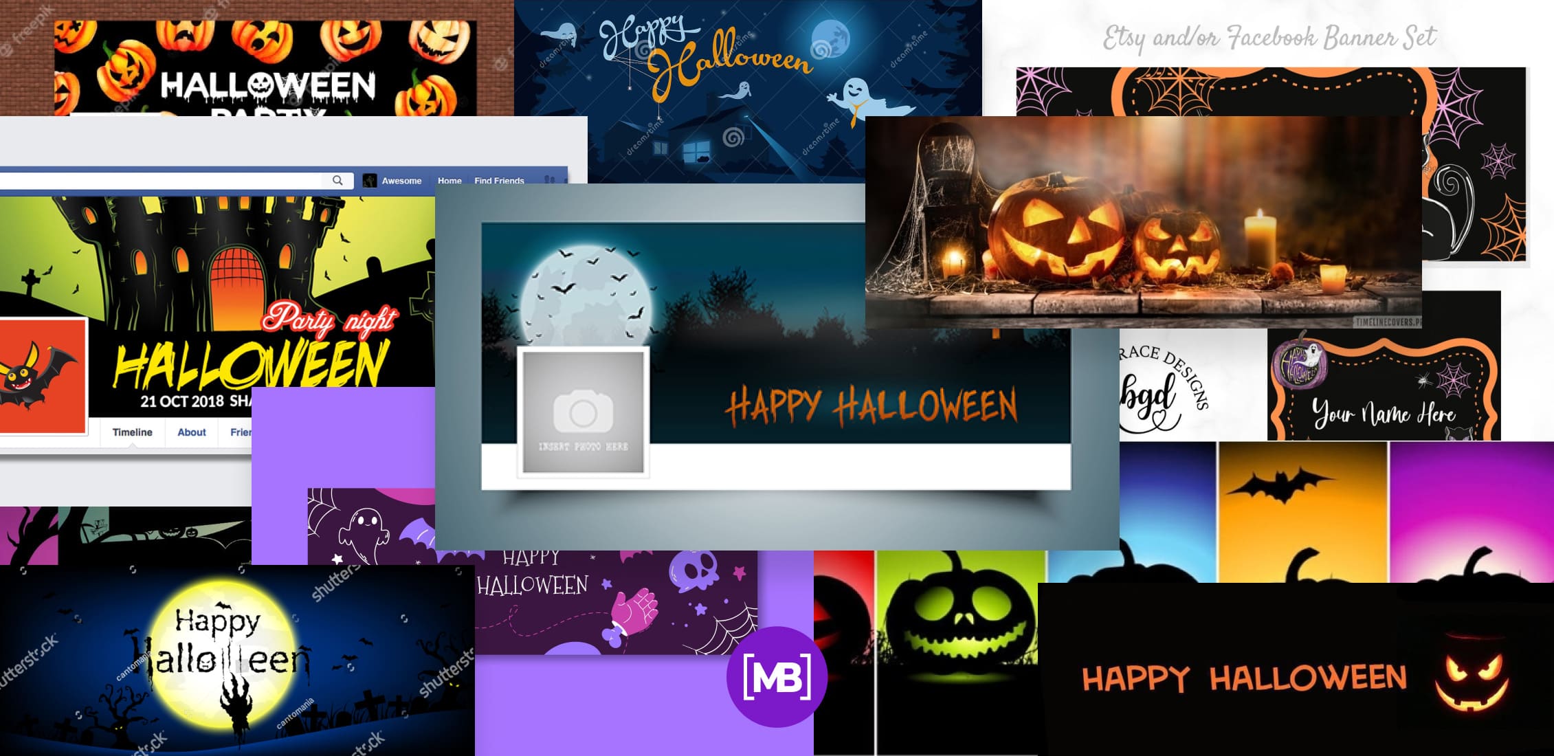 Best Halloween Facebook Covers Example.