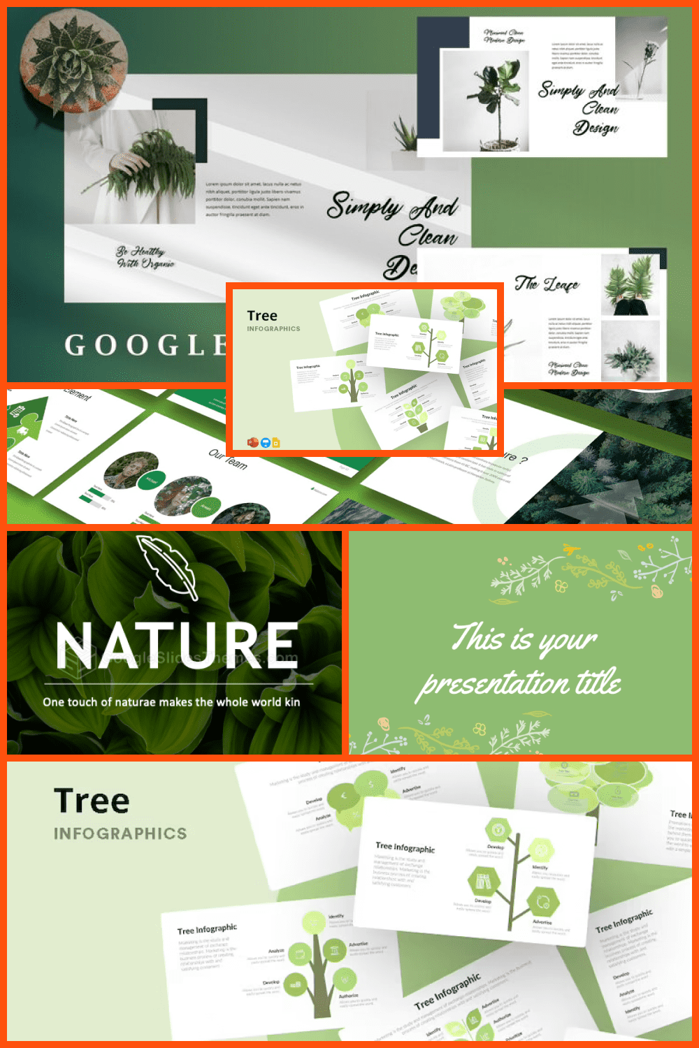 Best Nature Google Slides Themes pinterest.