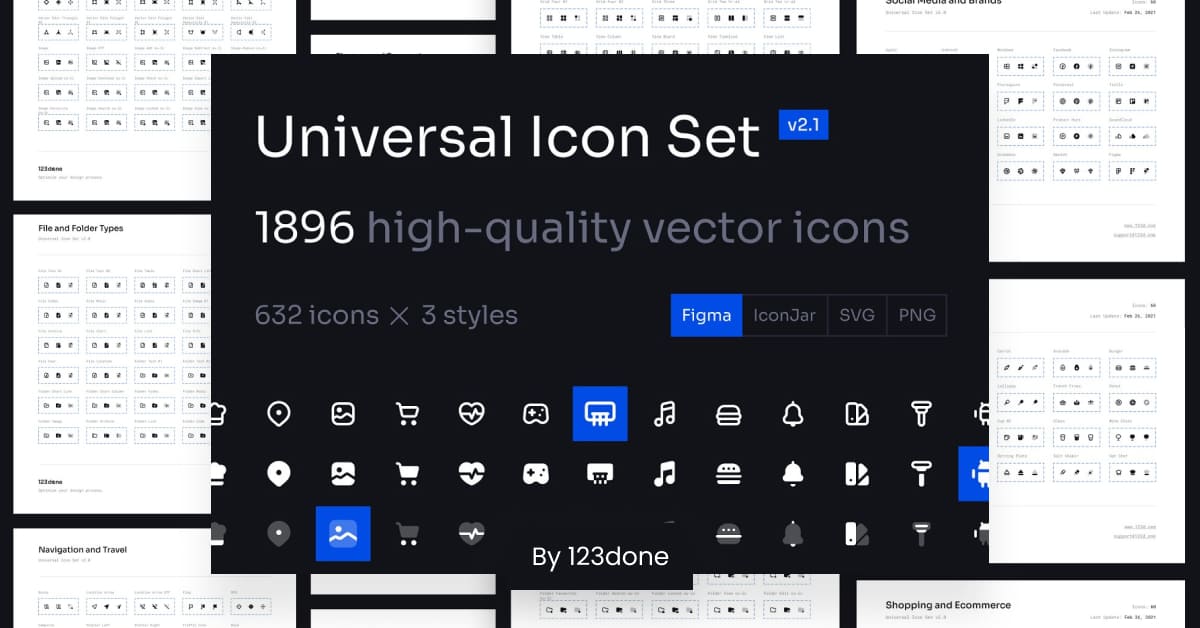 Huge icons collection.