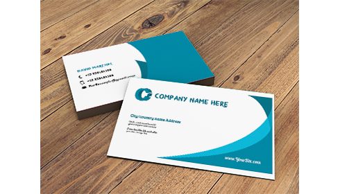 Business Card Template Only $4 With Bleed cover image.