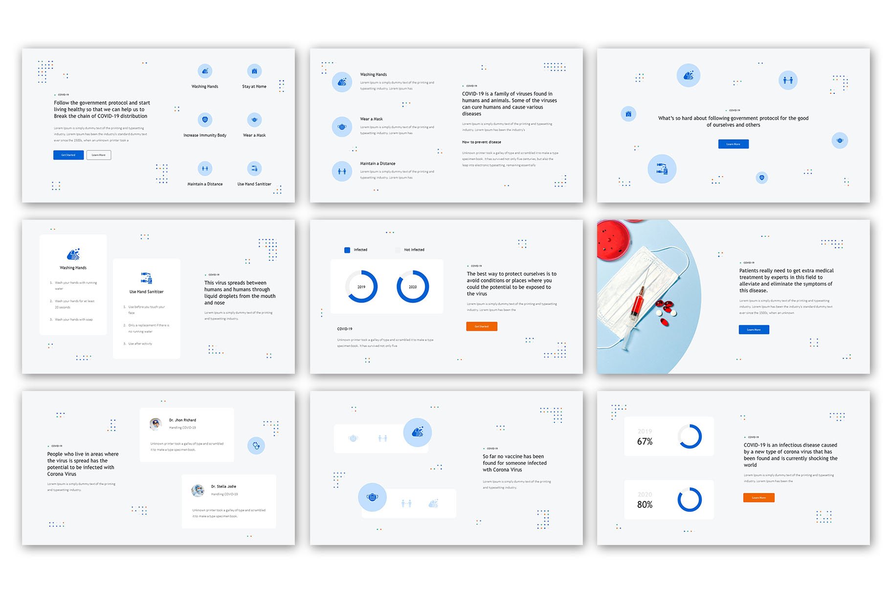 Simple template which will be perfect for any business presentation.