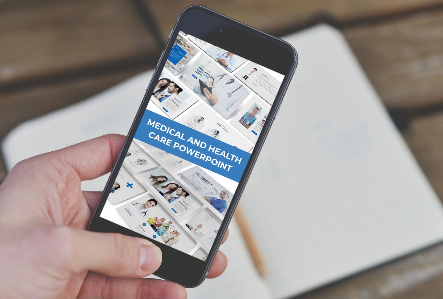 Medical and Health Care Powerpoint Template – MasterBundles