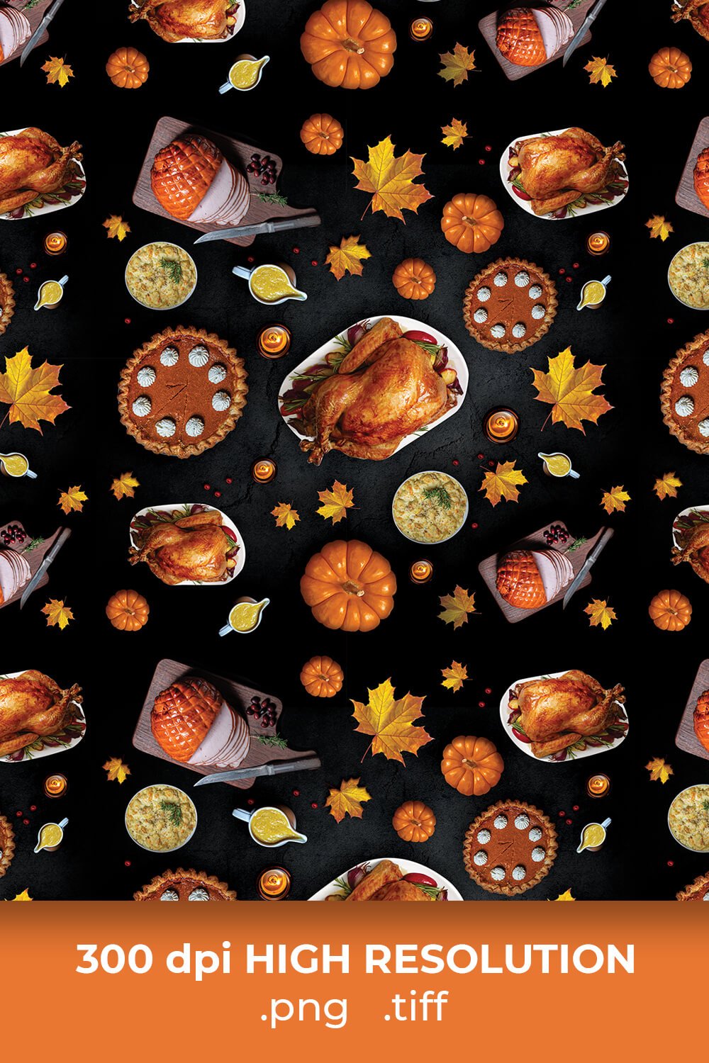 Thanksgiving Turkey Free Pattern pinterest image.