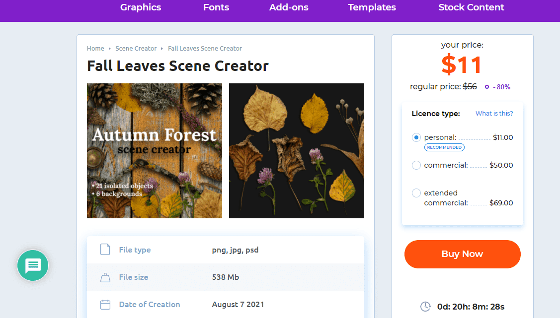 scene creator mockup 2