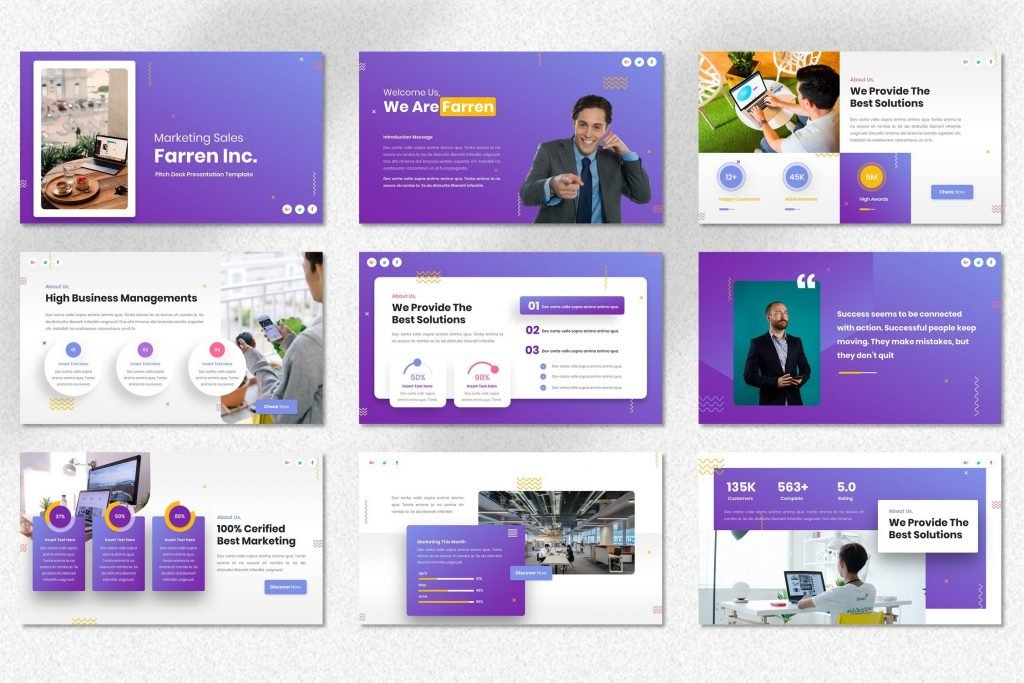 Farren - Pitch Deck Powerpoint – MasterBundles