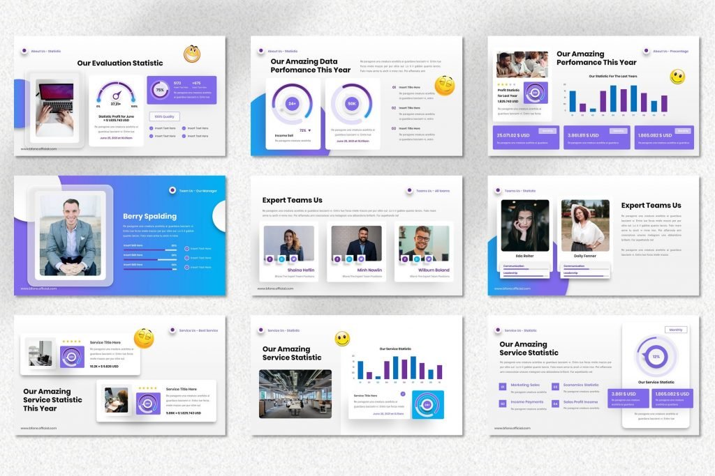 Bfone - Neumorphic Powerpoint Template – MasterBundles