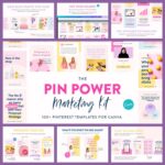 Pin Power Templates for Pinterest main cover.