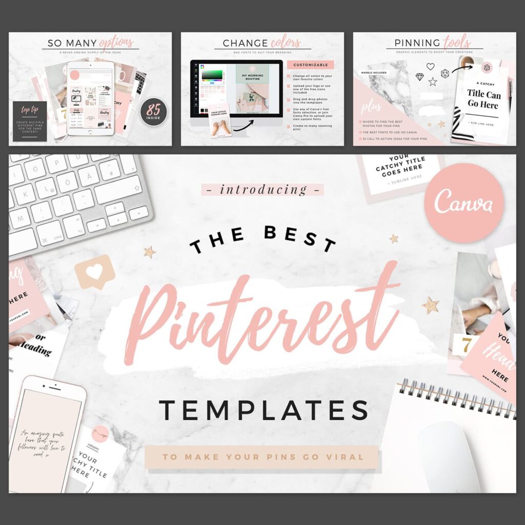 Pinterest Templates for Canva Bundle – MasterBundles