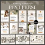 Pinterest Marketing Pack | CANVA main cover.