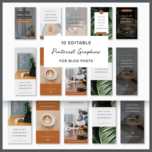 10 Pinterest Graphics for Blog Posts main cover.