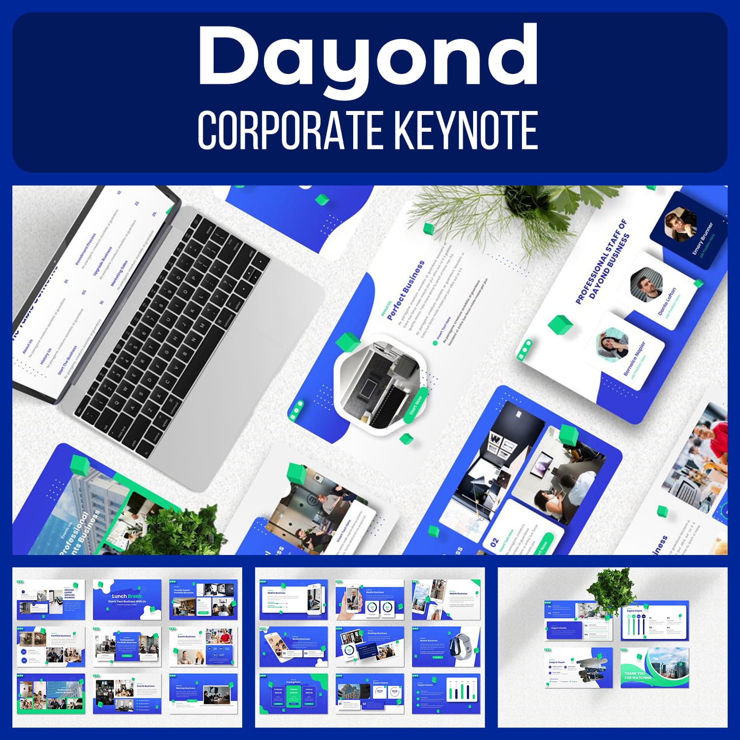 Dayond - Corporate Keynote main cover.