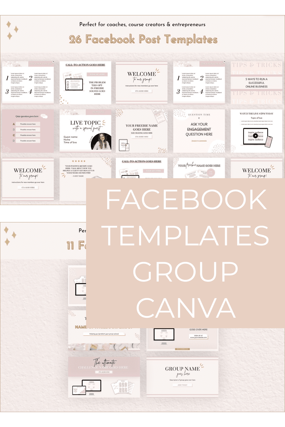 This is a big collection of facebook templates.
