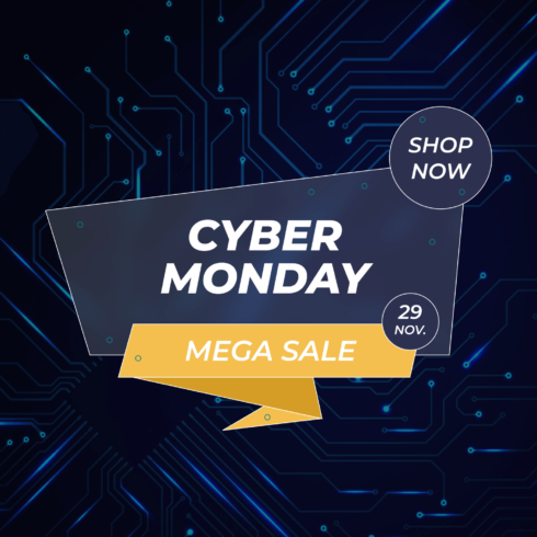 Free Cyber Monday Social Media Banners – MasterBundles