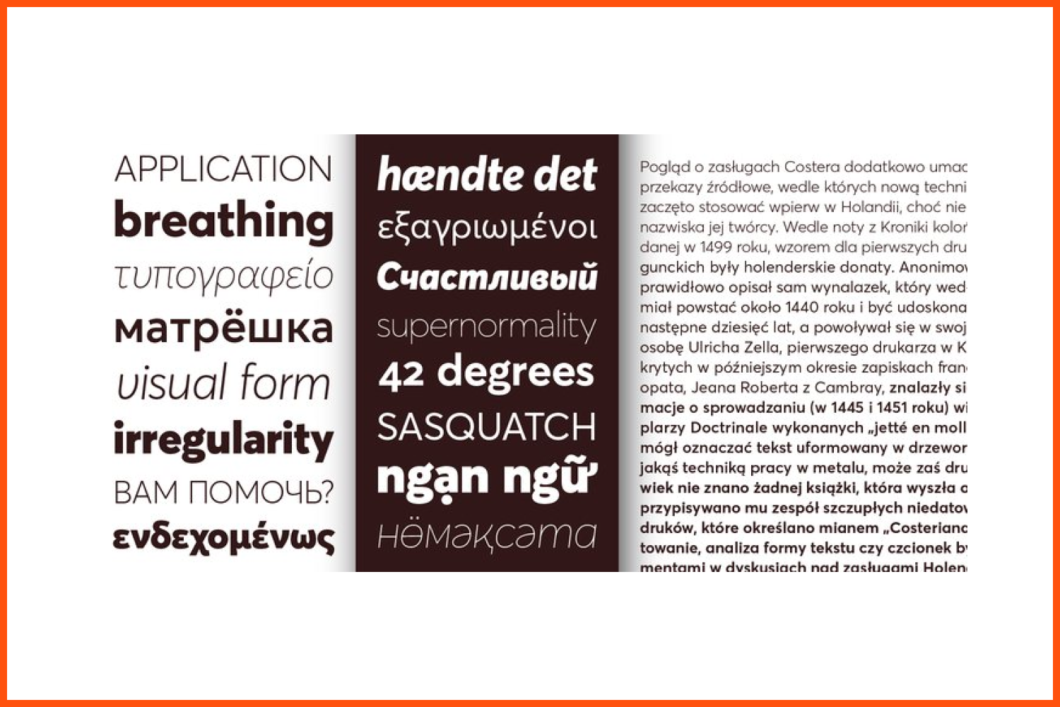 Averta’s typeface.