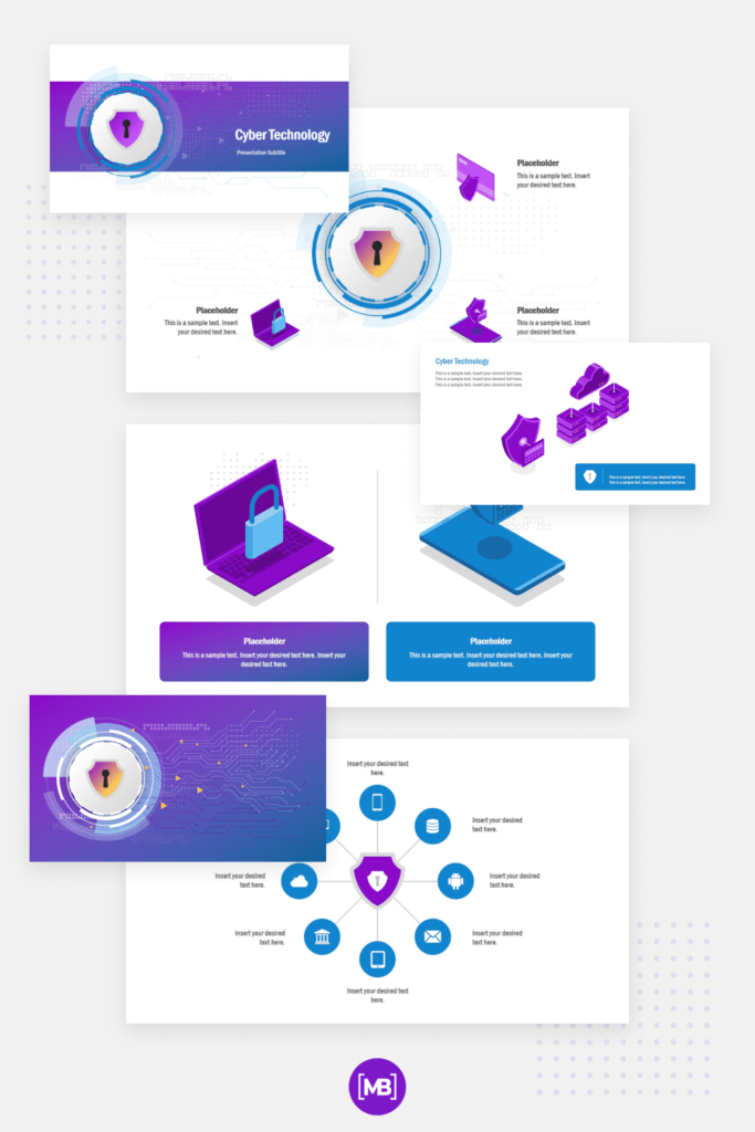 10+ Best Cyber Security Powerpoint Templates for 2021 - MasterBundles