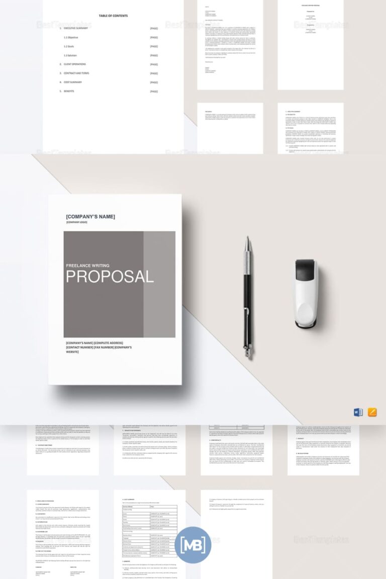 10  Best Freelance Proposal Templates: Free and Premium Templates