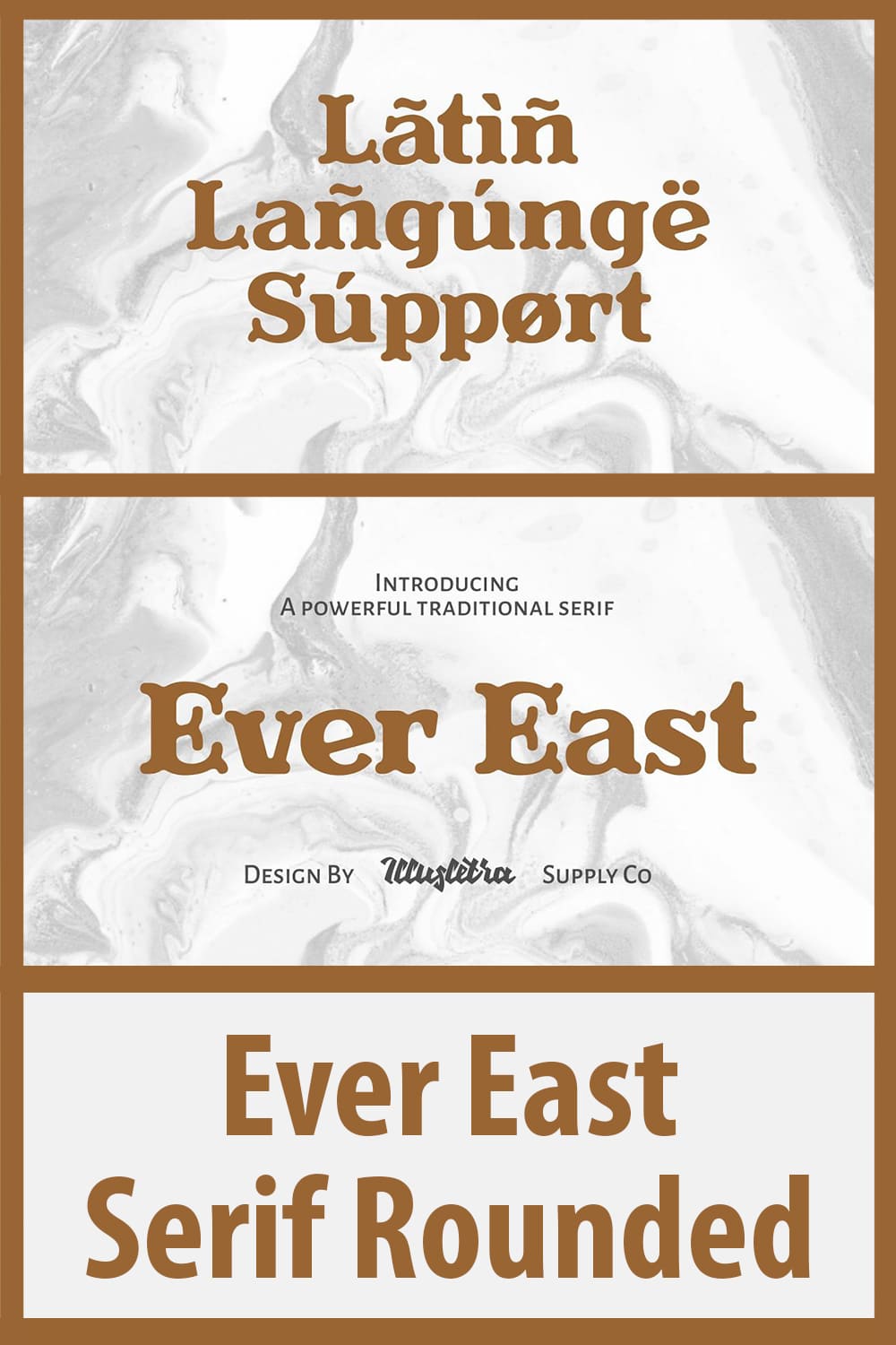 Ever East Serif Rounded - Pinterest.