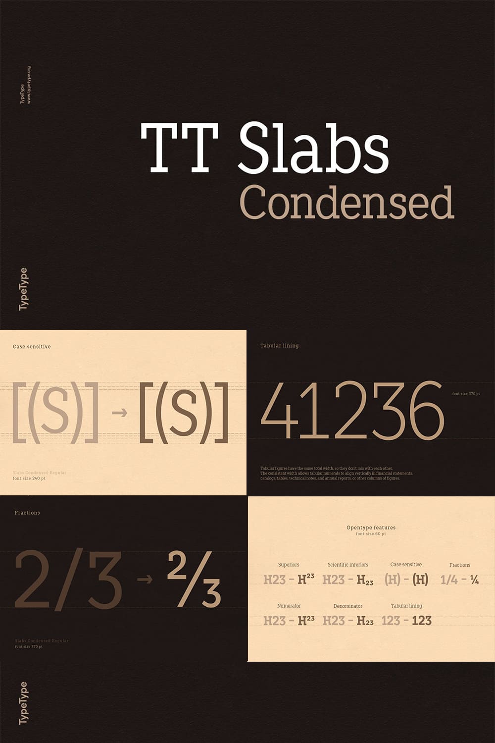 Modern RTT Slabs Condensed font.